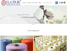 Tablet Screenshot of elaiplik.com